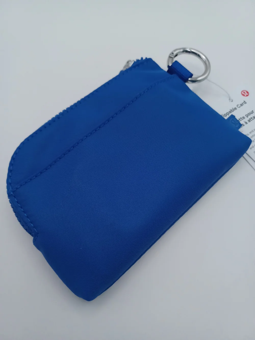 Lululemon Clippable Card Pouch in BEBA/PSTE/SLVR